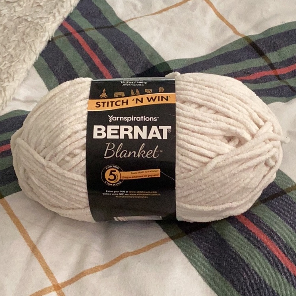 Bernat blanket yarn